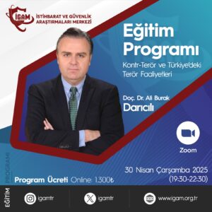Kontr-Terör ve Türkiye’deki Terör Faaliyetleri