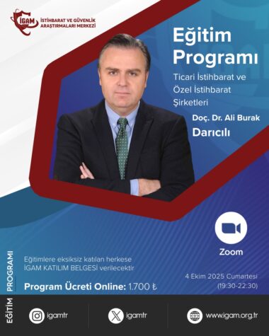 Ticari İstihbarat ve Özel İstihbarat Şirketleri Eğitimi